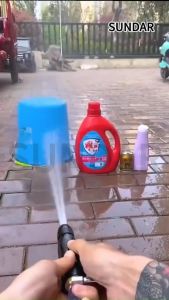 Cleaning Water Gun With 10m Hose High Pressure Nozzle Spray Car Washer Portable 3 levels of adjustment