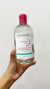 Nước Tẩy Trang Bioderma Màu Hồng Sensibio H2O Dành Cho Da Nhạy Cảm 500ml - Tẩy Trang Sạch Sâu Dịu Nhẹ [Chính Hãng]