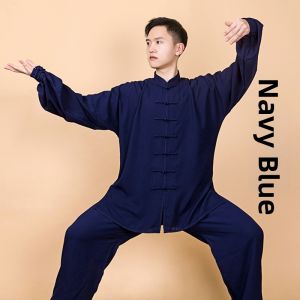 CORJANE | High-End Cotton Hemp Tai Chi Uniform