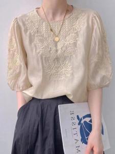 High-end Original Single Lightweight Breathable Blouse