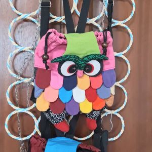Direct Local Supplier / Wholesaler For Handmade 3D Owl Owls Patchwork Backpack Backpacks Bag Bags