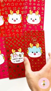 Pinky Bee Angpau Hongbao Imlek CNY (2paktotal 12lbr) 68460100