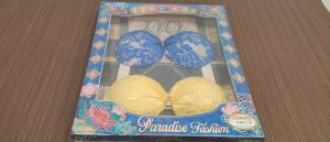 女士内衣套装/新潮女款纸衣/内衣＋内裤两件套/祖先衣/万成神料行VAH19F女士内衣 joss paper