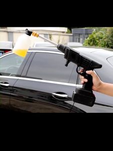JET WATER SPRAYER CUCI MOBIL SEPEDA MOTOR TANAMAN SELANG SPRAY FREE BATERAI ALAT PEMBERSIH SHENAR BISA COD