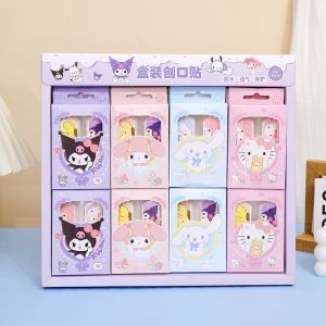 Cute-Kawaii Kitty Cat Cartoon Adhesive Bandages Breathable Waterproof Eady Portable Wound OK Tape First Aid Supplies