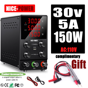 NICE-POWER | NICE-POWER 30V 60V 120V 10A Lab Power Supply Mobile Phone Repair Power Supply,Car key detection power supplySTEM teaching power