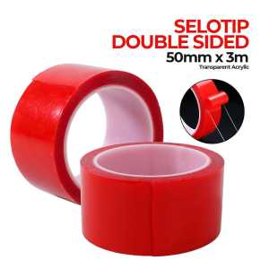 LAKBAN BENING LEM DOUBLE TAPE SUPER KUAT TAHAN AIR 3M FOAM SERBAGUNA