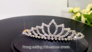 Bando Mahkota Wanita / Bando Mahkota Crown Berlian women/ Bando anak Dengan Mutiara /Dewasa Princes Wedding Crystal Crown Headband /Sisir mahkota