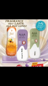 Aulia Fragrance Body Lotion Milky Papaya Goats Milk New Look Best Seller