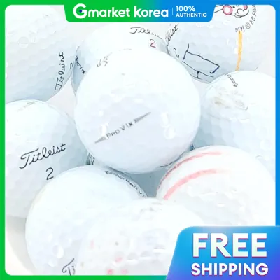 Titleist | Bóng Golf Cũ Titleist PRO V1 / V1X 3/4 Lớp 10 Quả / Chất Lượng Tốt
