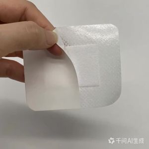 10Pcs 6*10cm Sterile Non‑Woven Adhesive Wound Dressing Hemostasis Bandage First‑Aid Plaster