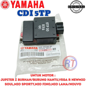 CDI KODE 5TP YAMAHA ORIGINAL UNTUK MOTOR JUPITER Z BURHAN/BURUNG HANTU VEGA R NEW MIO SOUL MIO FINO.