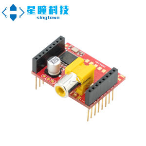 SingTown OpenMV AV Monitor for TV Shield Genuine +RCA Coaxial Cable +Power Supply -Apply to OpenMV4 Cam H7 Plus /OpenMV3 4 H7 M7