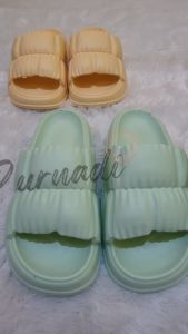 Lalisa Jisoo Orbit Sandal Selop Wanita Casual Premium Quality Purnadi P03 Pink Salem Dusty - Size 36-40