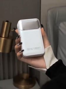 【Sinarfm】100% original powerbank 80000mah power bank 3 in 1 with built in AC Plug+2 cable 66W super fast charging powerbank