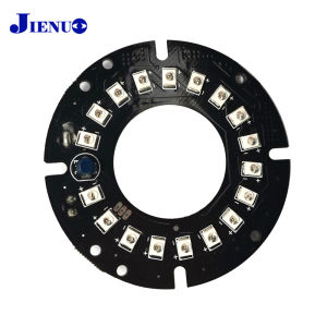 JIENUO Nightvision LED CCTV Accessories: 18 IR Board for Surveillance Security Camera IP CCD AHD Cam Night Vision