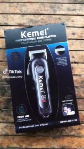 Kemei Original Hair Trimmer Professional Hair Clipper LED Display Hair Cutting Machine Adjustable Length Barber Clippers for Men KM-1132