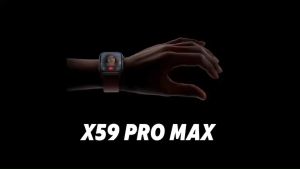 นาฬิกาข้อมือ Smart watch รุ่น X59 ProMax มาพร้อمแถม 3 แบบ น่าสนใจ 45 มม. สมัครกับกล่องเซ็ตเสริมความสะอาดและความงาม ราคาที่รวม