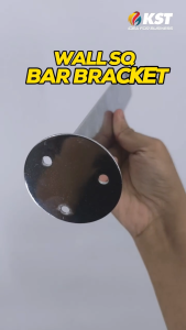 [READY STOCK] WALL SQUARE BAR BRACKET / SQUARE BAR HOLDER / BRACKET HOLDER / SQ BAR BRACKET/ TAPAK WALL BRACKET
