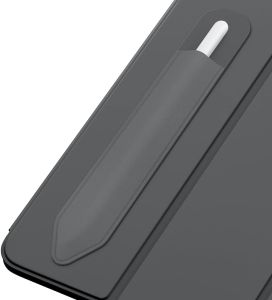 MoKo Pencil Holder Sticker Fit Apple Pencil (USB-C) Apple Pencil 1st/2nd Generation Elastic Pocket Pouch Adhesive Sleeve Attached to Case for Stylus Pens