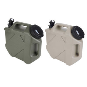 [joyonline]Drinking Water Canister 10L Camping Bucket Water Storage Large Capacity with Detachable Faucet No Leakage for Camping Picnic Hiking