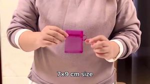 Mixed Color Sheer Organza Bags for Wedding Favor With Drawstring Premium Jewelry Pouches Party for Festival Gift Candy  Fruit Protection