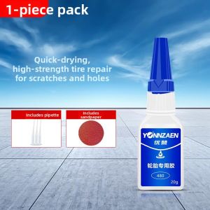 MONLEYTA | Car Tire Repair Glue Strong Adhesive Side Crack Wall Damage Patch For Automobile Tires Professional Grade Tire Fixing Cement