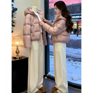 Shalldoer | Large Size Korean-style Hooded Womens Winter Coat Stylish Cute Petite Elegance and Slimming