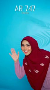 Jilbab Instan Permata By Hijab Ar-Rafi Ar 747 New | Ar 747 | Kerudung Jersey Instan Variasi Warna