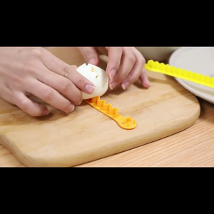 2pcs/set Fancy Egg Slicer Egg Cutter Kitchen Creative Cut Egg Cutter Bento Lunch Box Accesories Kids Home Party Decorati