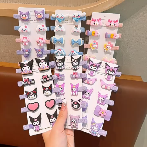 Set 10 Cái Kẹp Tóc Kulome Melody Xinh Xắn Cho Bé Gái - Phụ kiện RYRY