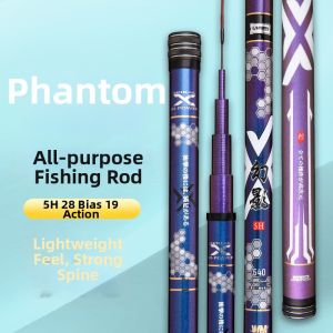 Keluojing | Adjustable 5H 28-19Tons Carbon Fishing Rod