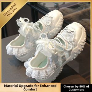 Girls Sporty Princess Shoes Hollow Soft Sole