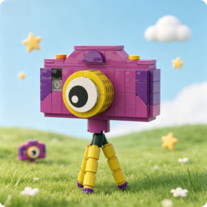 Hot Toys | The 2026 new MOC Nappy toy design creative DIY set is suitable for holiday gifts and childrens puzzle collages
