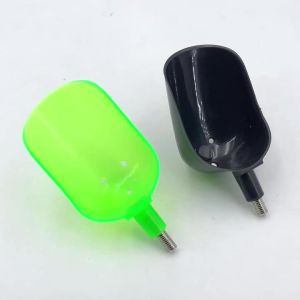 Bimoo 1PC Carp Fishing Plastic Baiting Throwing Spoon Tools for Feeding Particles Boilies Carp Fishing Bait Tool Fishing Tackles