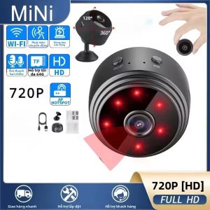A9 Camera Mini WiFi Không Dây 720P HD Giám Sát An Ninh Giám Sát Nhà Thông Minh Máy Quay Phim Bảo Vệ Từ Xa Giám Sát Video