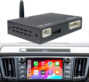 Toyota with Entune2.0 2014-2019 Wireless Carplay Android Auto Adapter Upgrade Box for Toyota CorollaTacoma CamryAvalon Prius