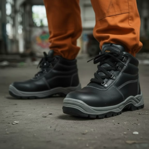 Camel High-Cut Mens Anti-Shock spill proof and Anti-Punture breathable Steel-Toe safety shoes