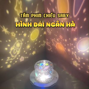 Tấm phim chiếu Saby hình dải ngân hà cho đèn ngủ chiếu sao Saby Dreamz và Saby Stories hình chiếu dành cho đèn chiếu sao đèn ngủ cho bé
