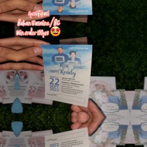 [100pcs] Undangan Kecil / Undangan Kopi / Punjungan untuk Besek