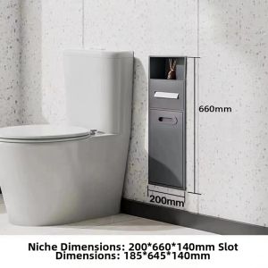 Embedded Stainless Steel Shelf