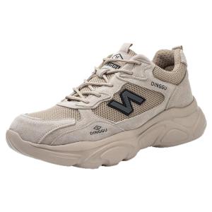 DINGGU | Anti-Smash Anti-Puncture Steel Toe Safety Shoes Lightweight Breathable Summer Soft Bottom