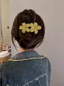 กิ๊บติดผมสไตล์เกาหลี ทรงทันสมัยและเรียบง่าย กิ๊บติดผมทรงช้อนหลัง 1 เส้น แบบใหม่