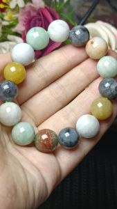 (Certificate) 100% Natural High Quality Natural Jade /Feicui Jade Bracelet 13mm (附证书) 100%纯天然A货 翡翠手串13mm 精致上档次 水头油亮 值得收藏