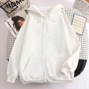 2026 New Mens Warm Fashion Zipper Sweatshirt Spring and Autumn Loose Casual Hoodie Mens Y2k Long Sleeve Solid Color Hoodie
