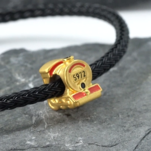 Chow Sang Sang  周生生 999 Gold Harry Potter Train Charm for Women & Men 92750C  (Bracelet Not Included)