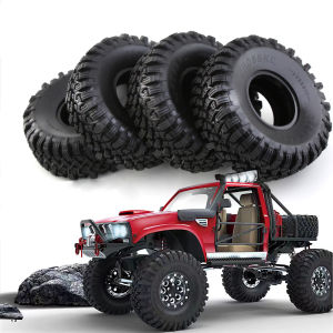 4 Lốp Cao Su 1.9 Inch Cho 1/10 RC Xe Bánh Xích Xe Traxxas TRX-4 Trục SCX10 Wraith Yikong RGT Wrangler-Bánh Xe 115X45 Mm Lốp Xe