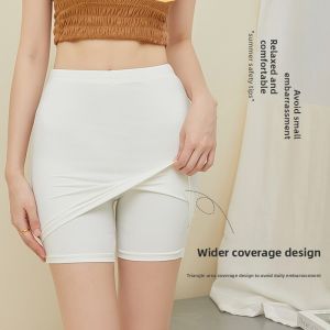 JIFANPAUL | Anti-Slip Concealment Underwear for Women Summer Thin Double Layer Seamless Ice Silk