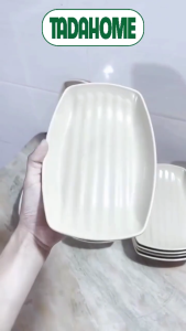 Đĩa Nhựa Chữ Nhật Đĩa Thuyền Đựng Đồ Ăn Chịu Nhiệt VIỆT NHẬT 1268/83/84/85/1148/1149 - TADAHOME