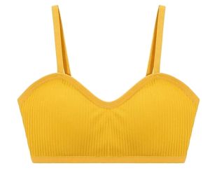 FASHION Push Up Sport Bra Threaded Yoga Lingerie Backless Underwear Women Bra seamless chest wrap